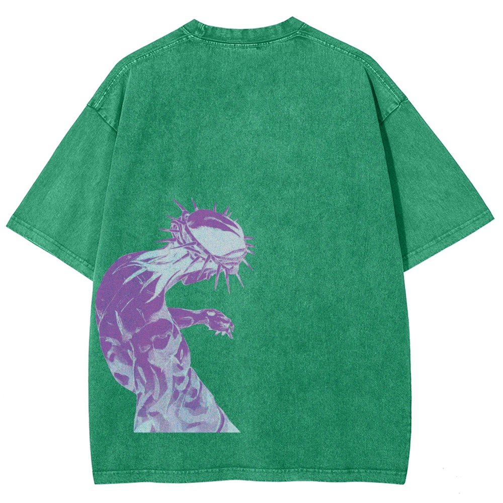 Saint's Corpse JoJo's Bizarre Encyclopedia Unisex Fit Washed T-Shirt