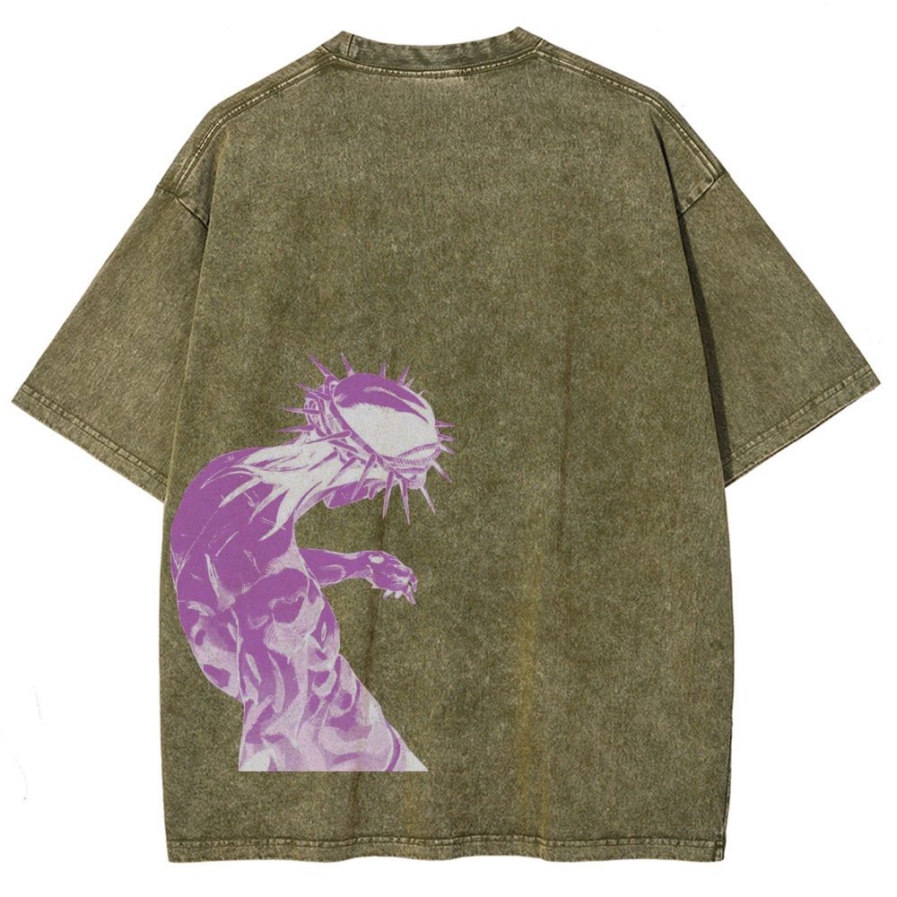Saint's Corpse JoJo's Bizarre Encyclopedia Unisex Fit Washed T-Shirt