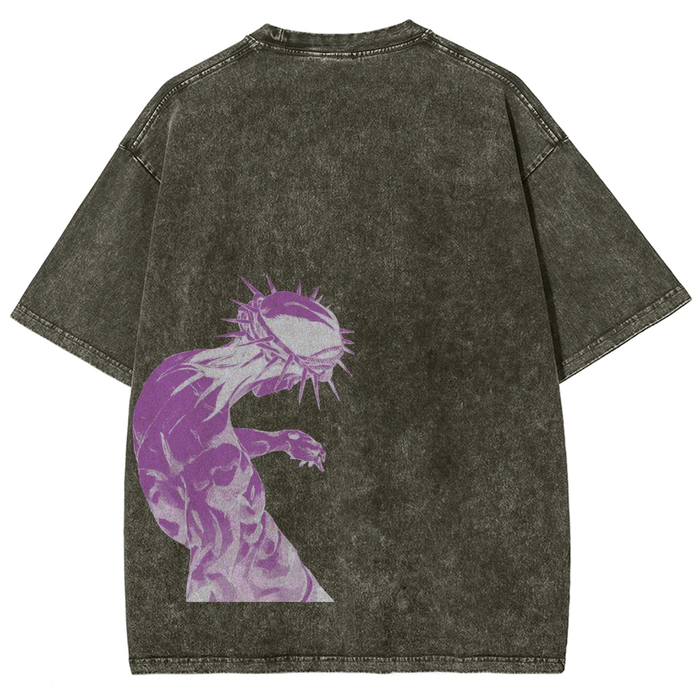 Saint's Corpse JoJo's Bizarre Encyclopedia Unisex Fit Washed T-Shirt