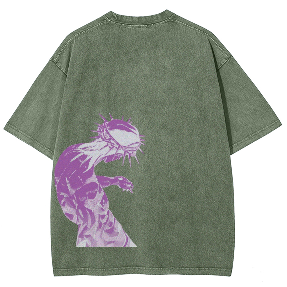 Saint's Corpse JoJo's Bizarre Encyclopedia Unisex Fit Washed T-Shirt