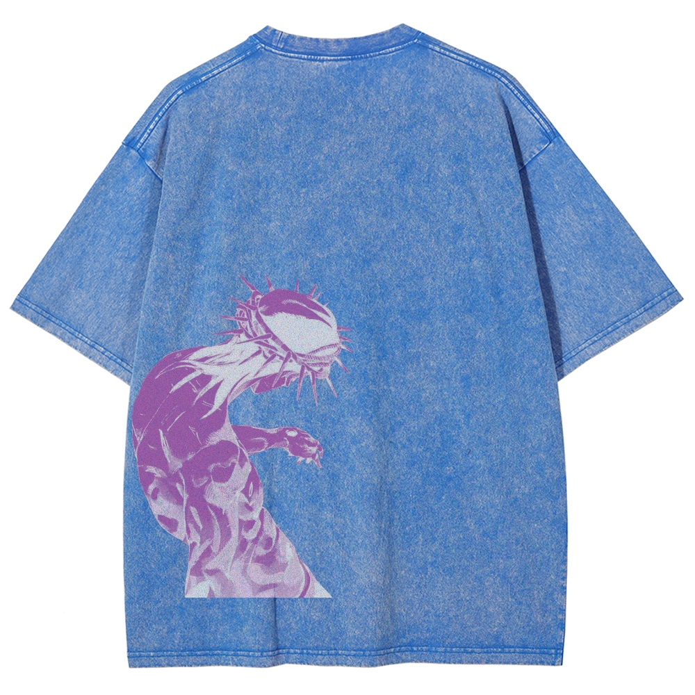 Saint's Corpse JoJo's Bizarre Encyclopedia Unisex Fit Washed T-Shirt