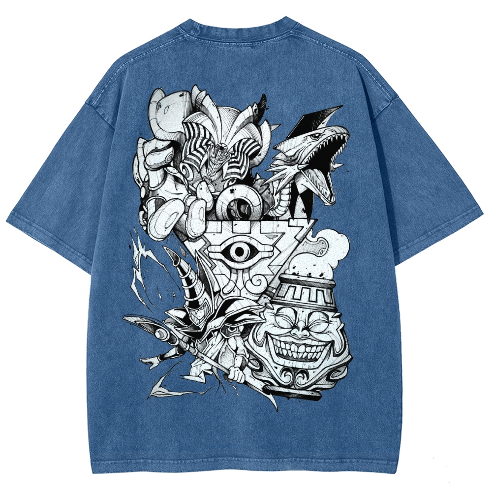 Yu-Gi-Oh! Unisex Fit Washed T-Shirt