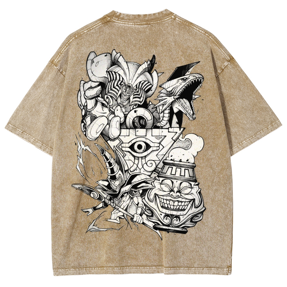 Yu-Gi-Oh! Unisex Fit Washed T-Shirt