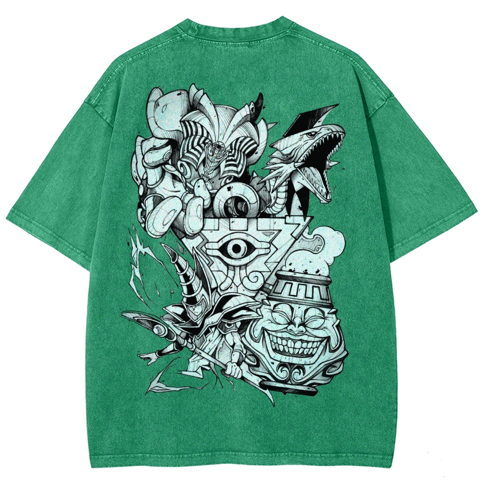 Yu-Gi-Oh! Unisex Fit Washed T-Shirt