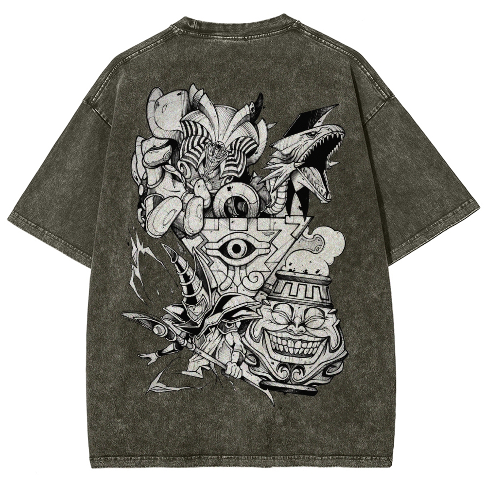 Yu-Gi-Oh! Unisex Fit Washed T-Shirt