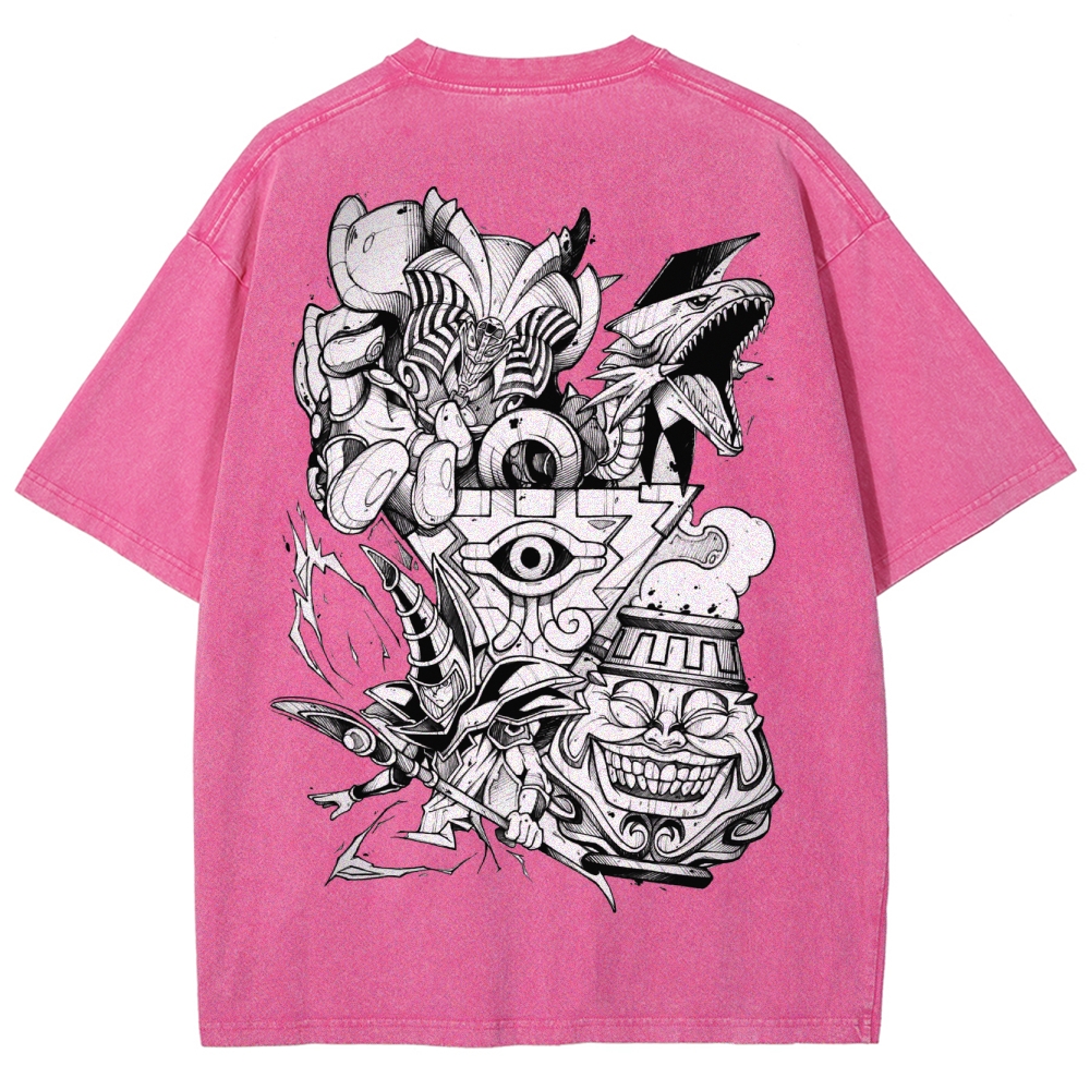 Yu-Gi-Oh! Unisex Fit Washed T-Shirt