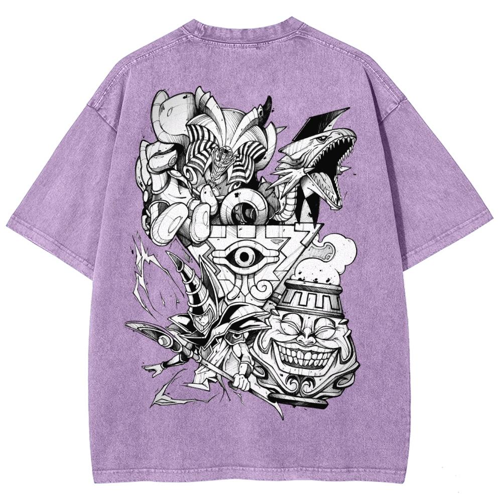 Yu-Gi-Oh! Unisex Fit Washed T-Shirt