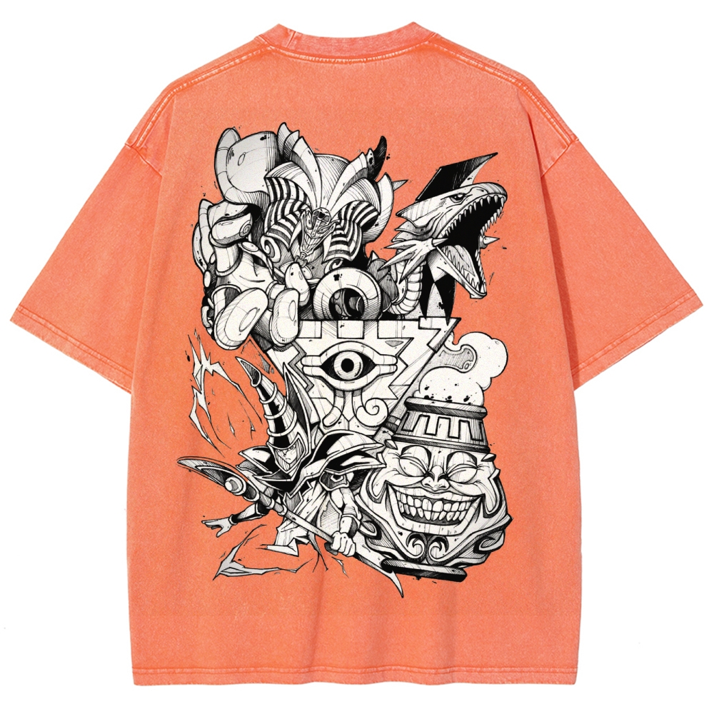Yu-Gi-Oh! Unisex Fit Washed T-Shirt