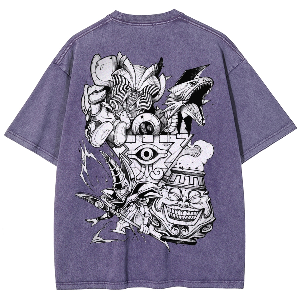 Yu-Gi-Oh! Unisex Fit Washed T-Shirt