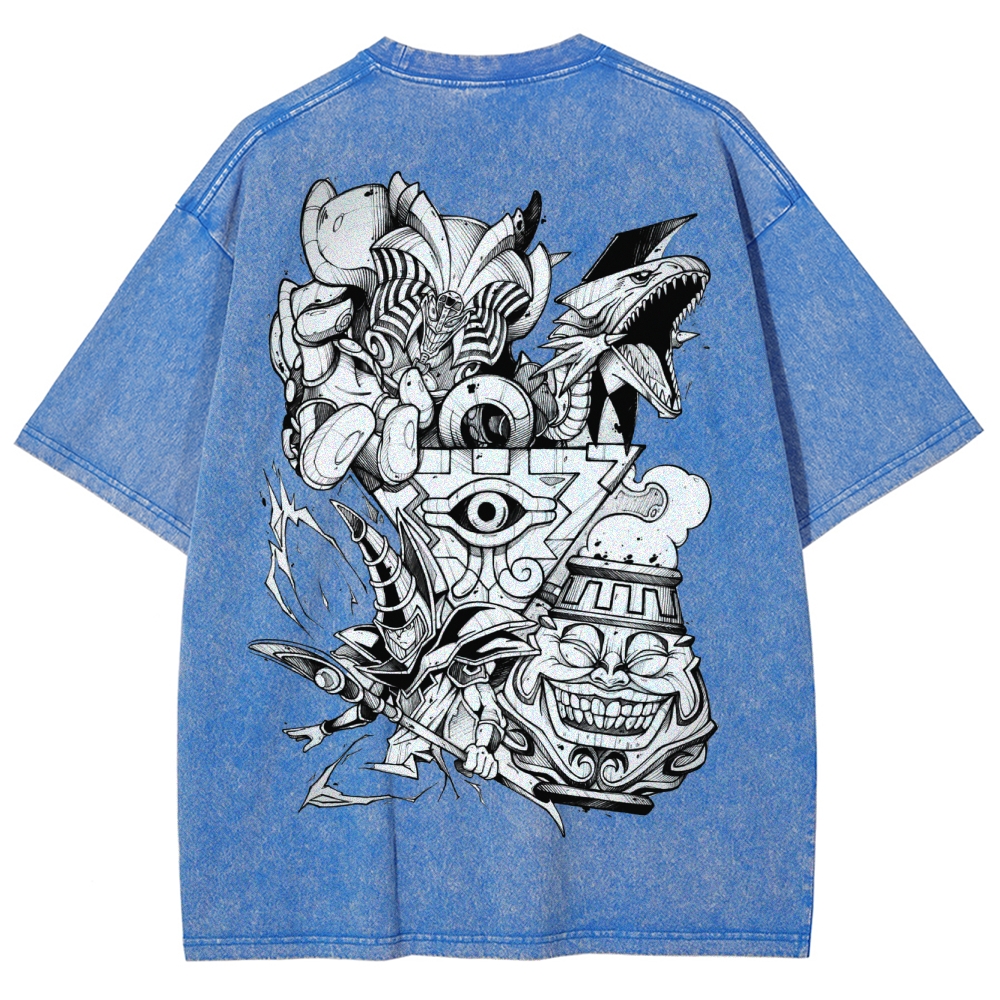 Yu-Gi-Oh! Unisex Fit Washed T-Shirt