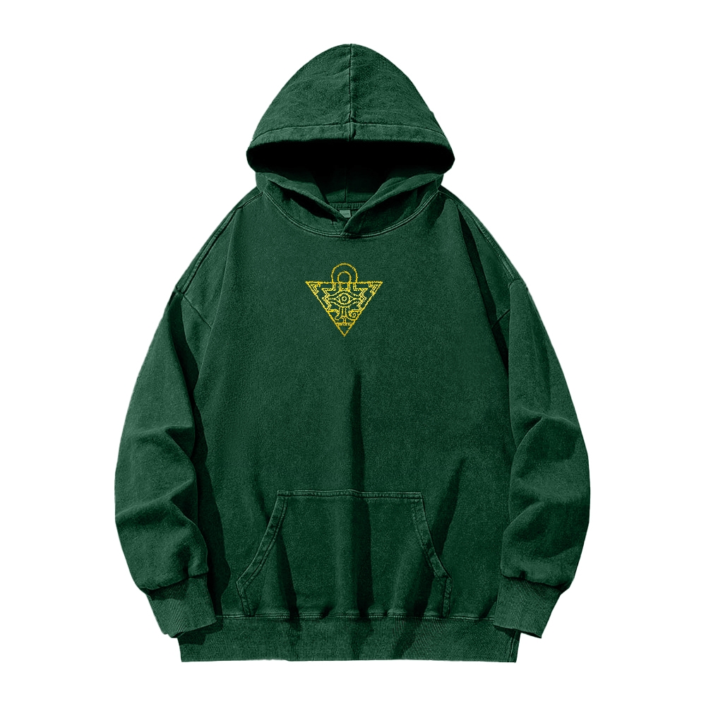 Yu-Gi-Oh! Casual Washed Hoodie Streetwear