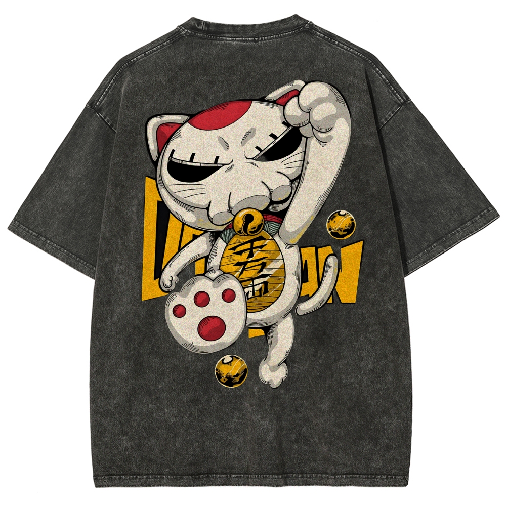 Turbo granny pool Washed T-Shirt