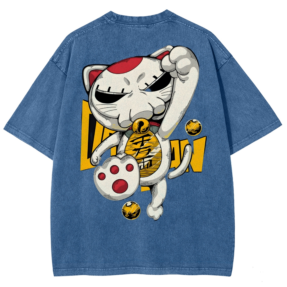 Turbo granny pool Washed T-Shirt