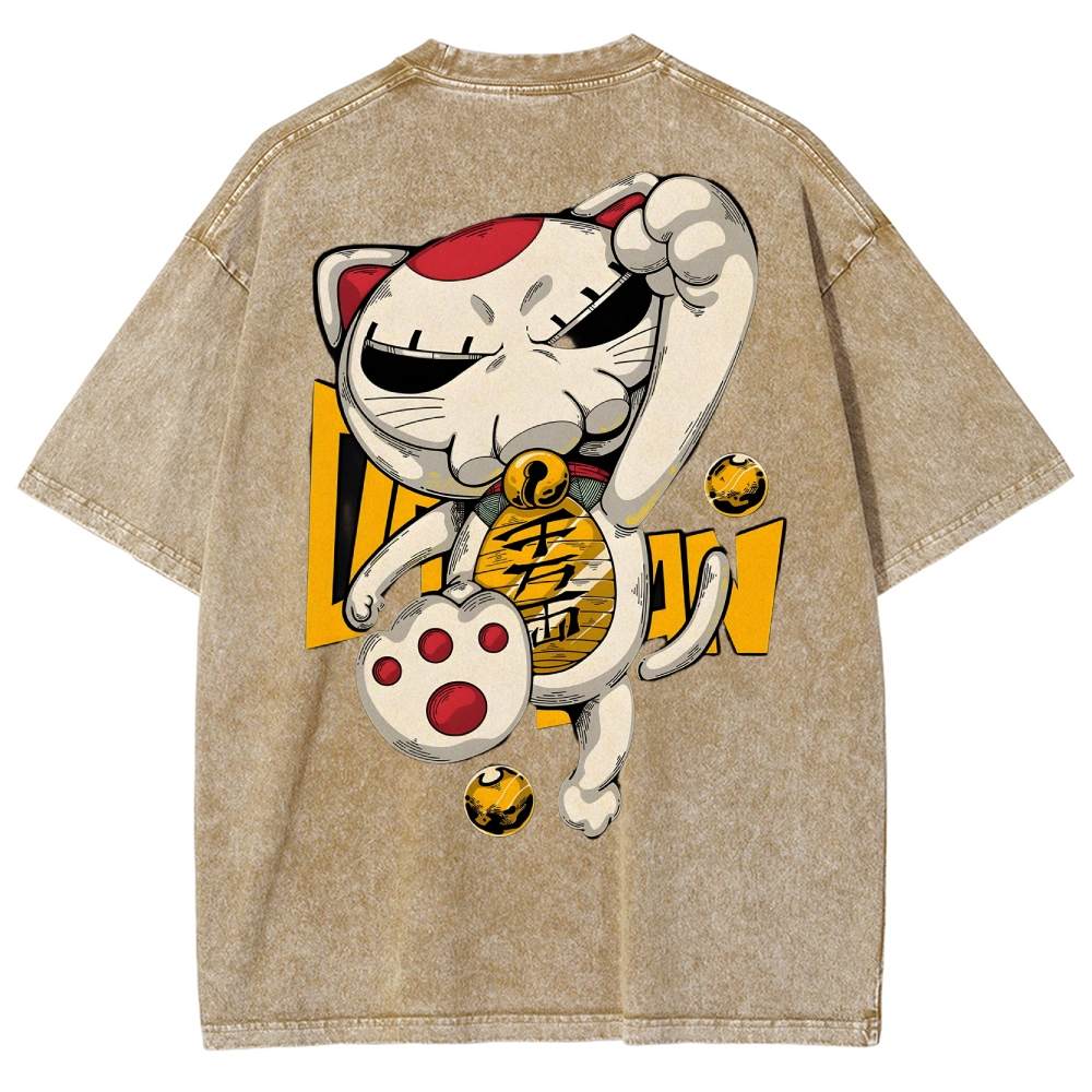 Turbo granny pool Washed T-Shirt