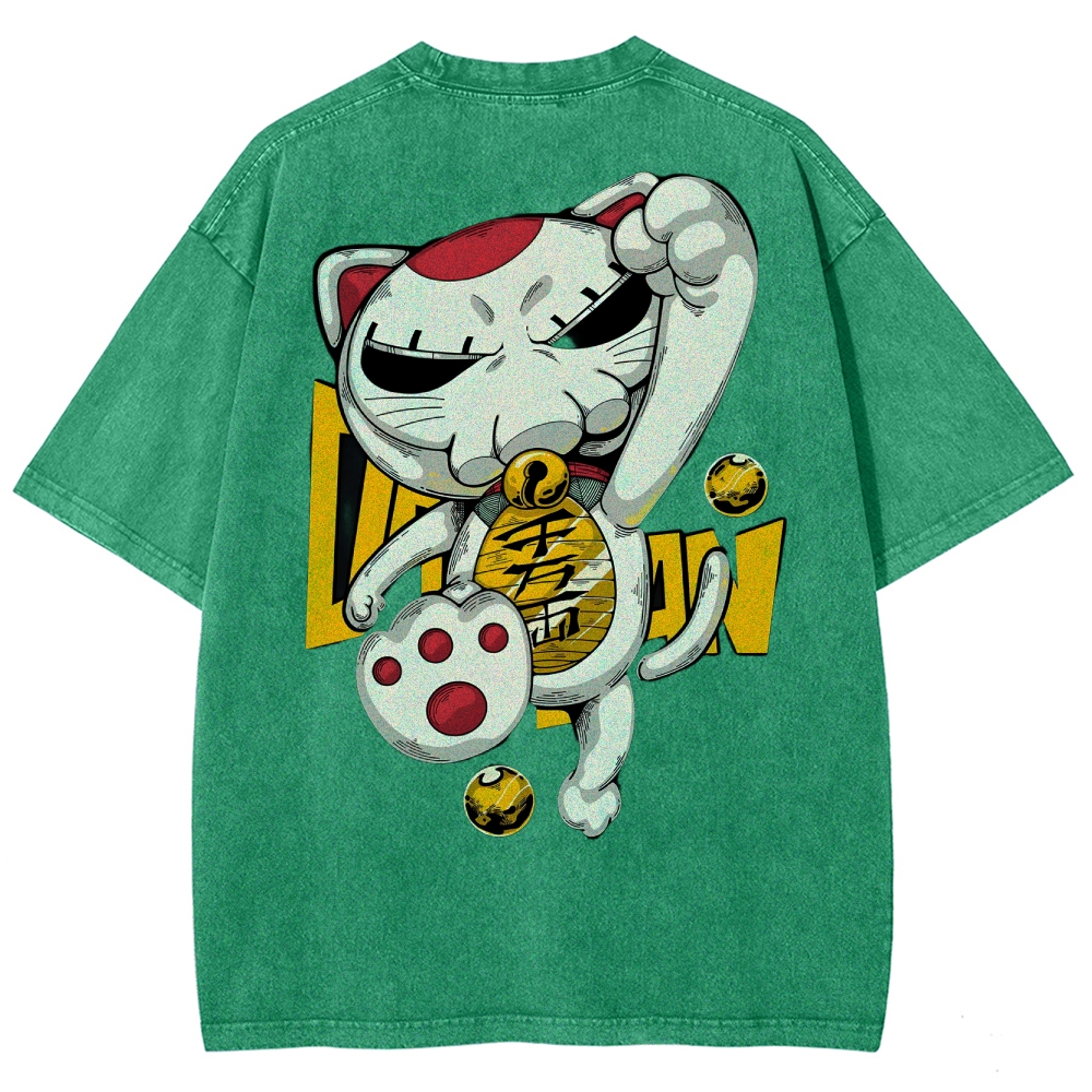 Turbo granny pool Washed T-Shirt