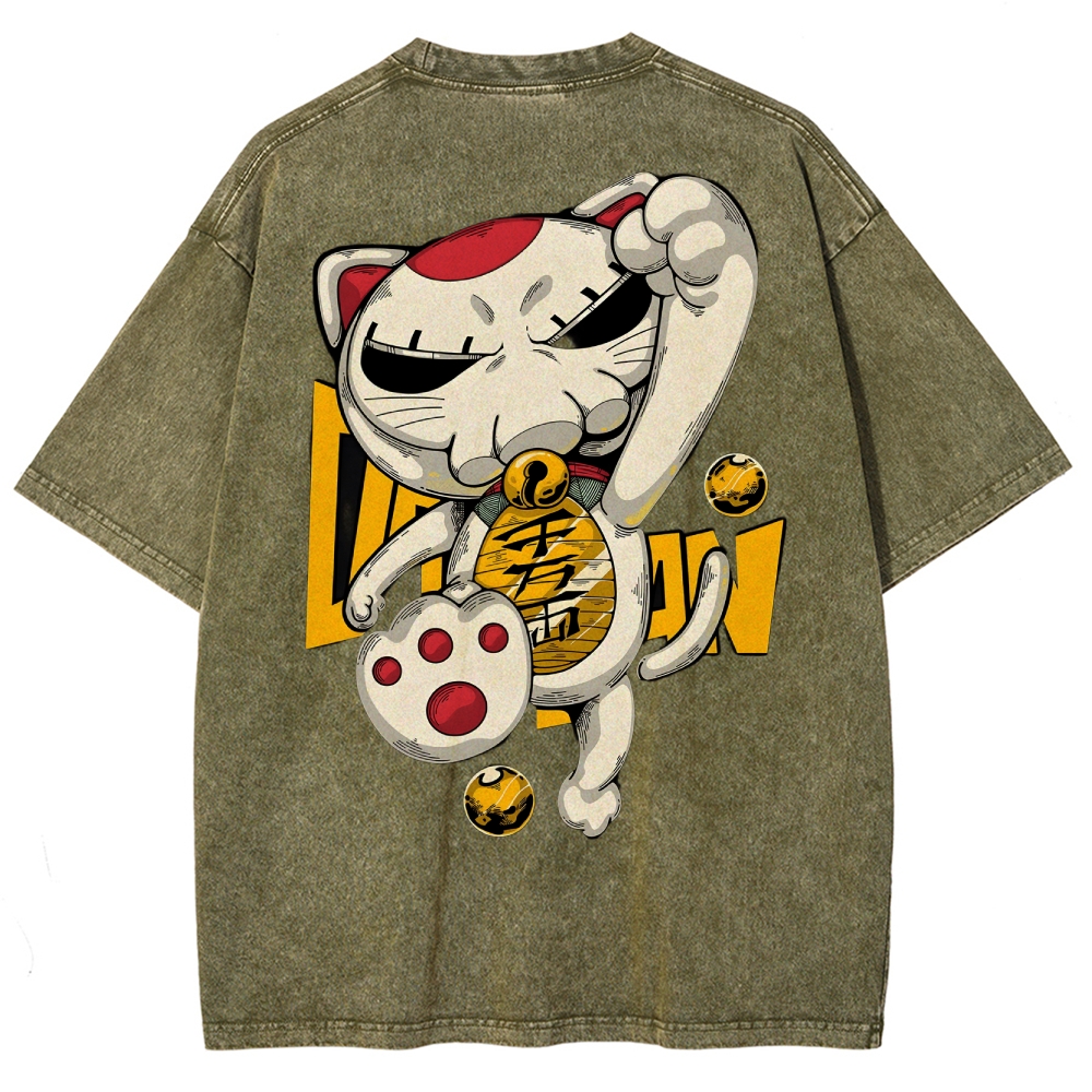 Turbo granny pool Washed T-Shirt