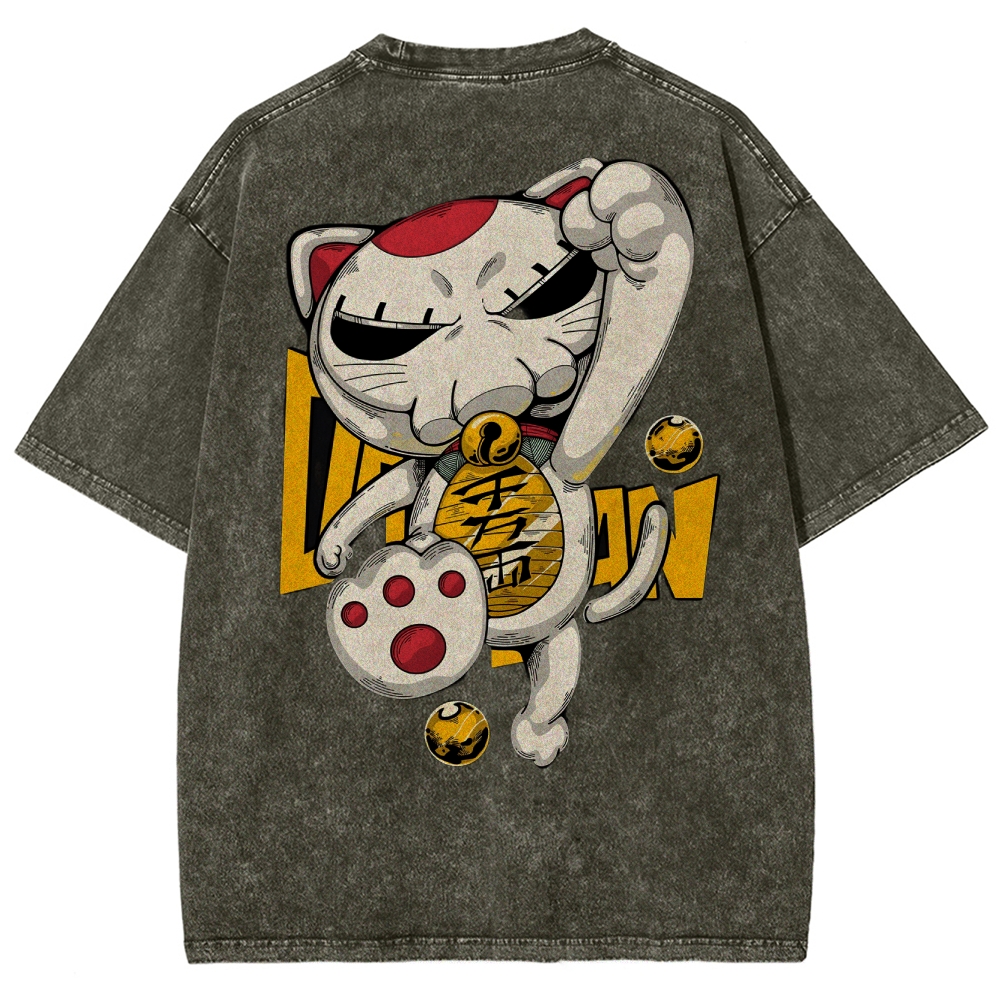 Turbo granny pool Washed T-Shirt