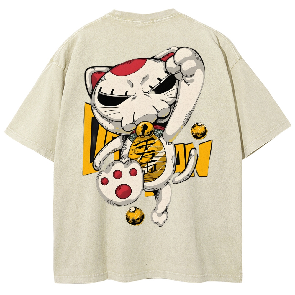 Turbo granny pool Washed T-Shirt