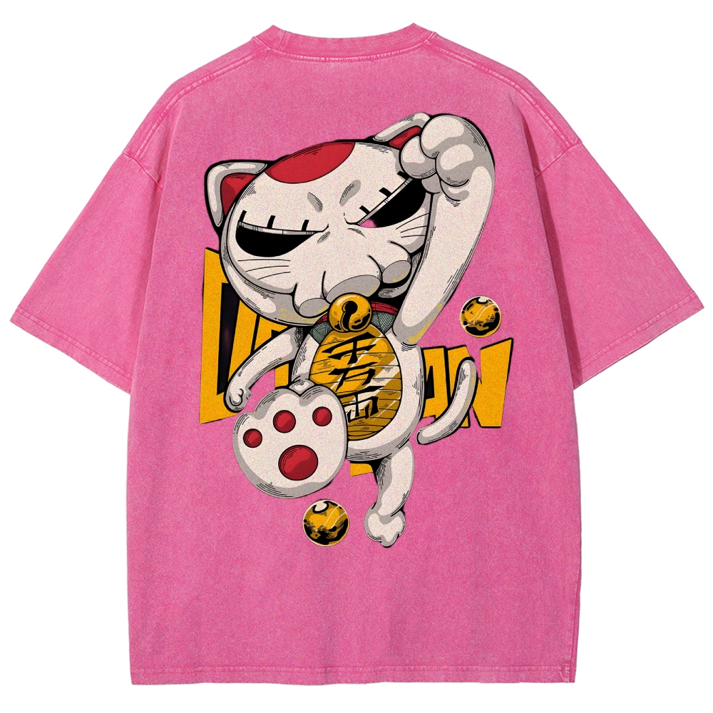 Turbo granny pool Washed T-Shirt