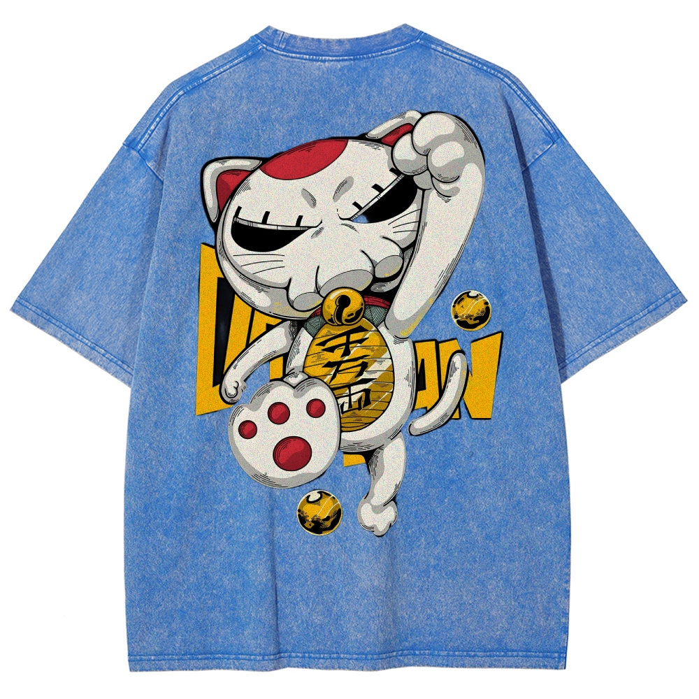 Turbo granny pool Washed T-Shirt