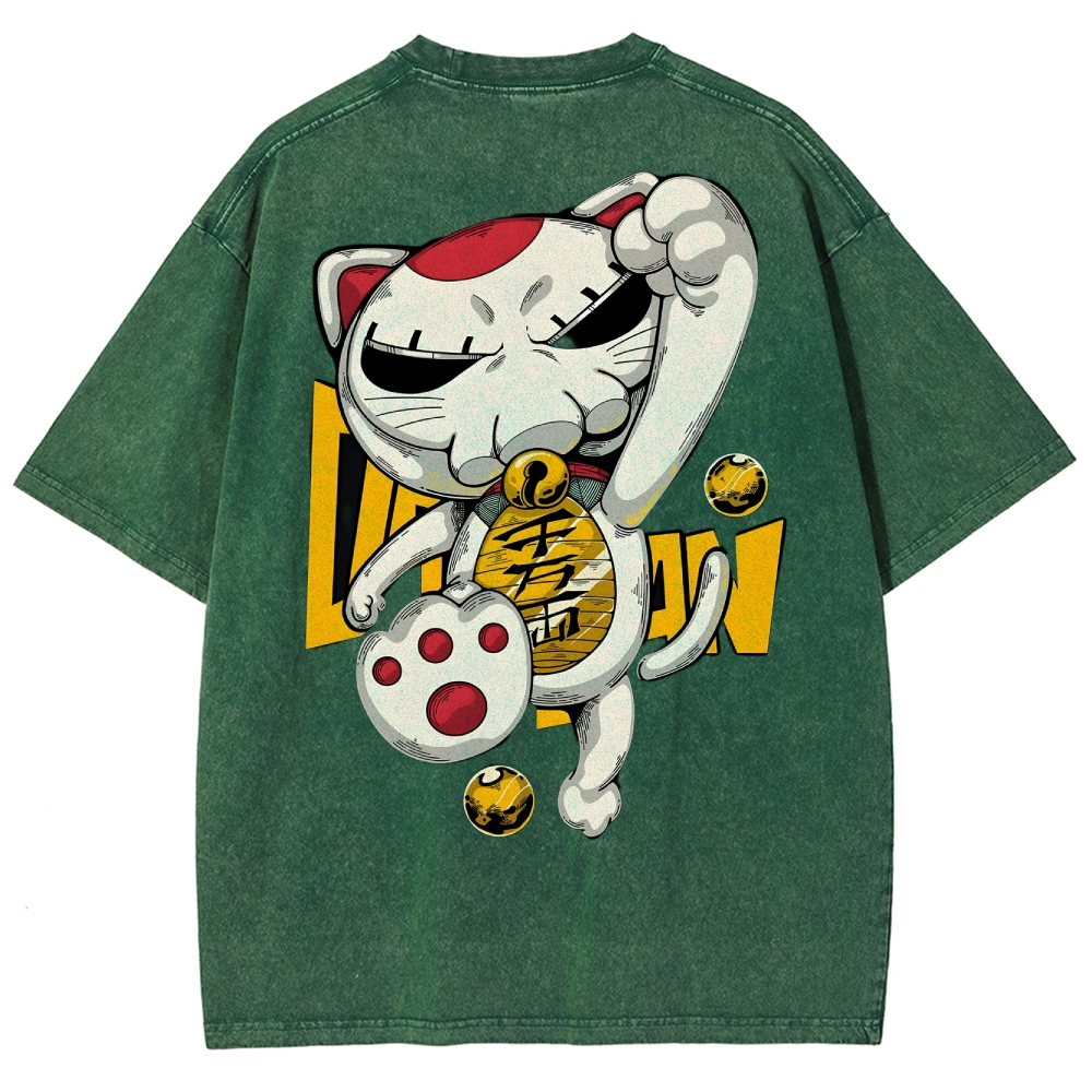 Turbo granny pool Washed T-Shirt