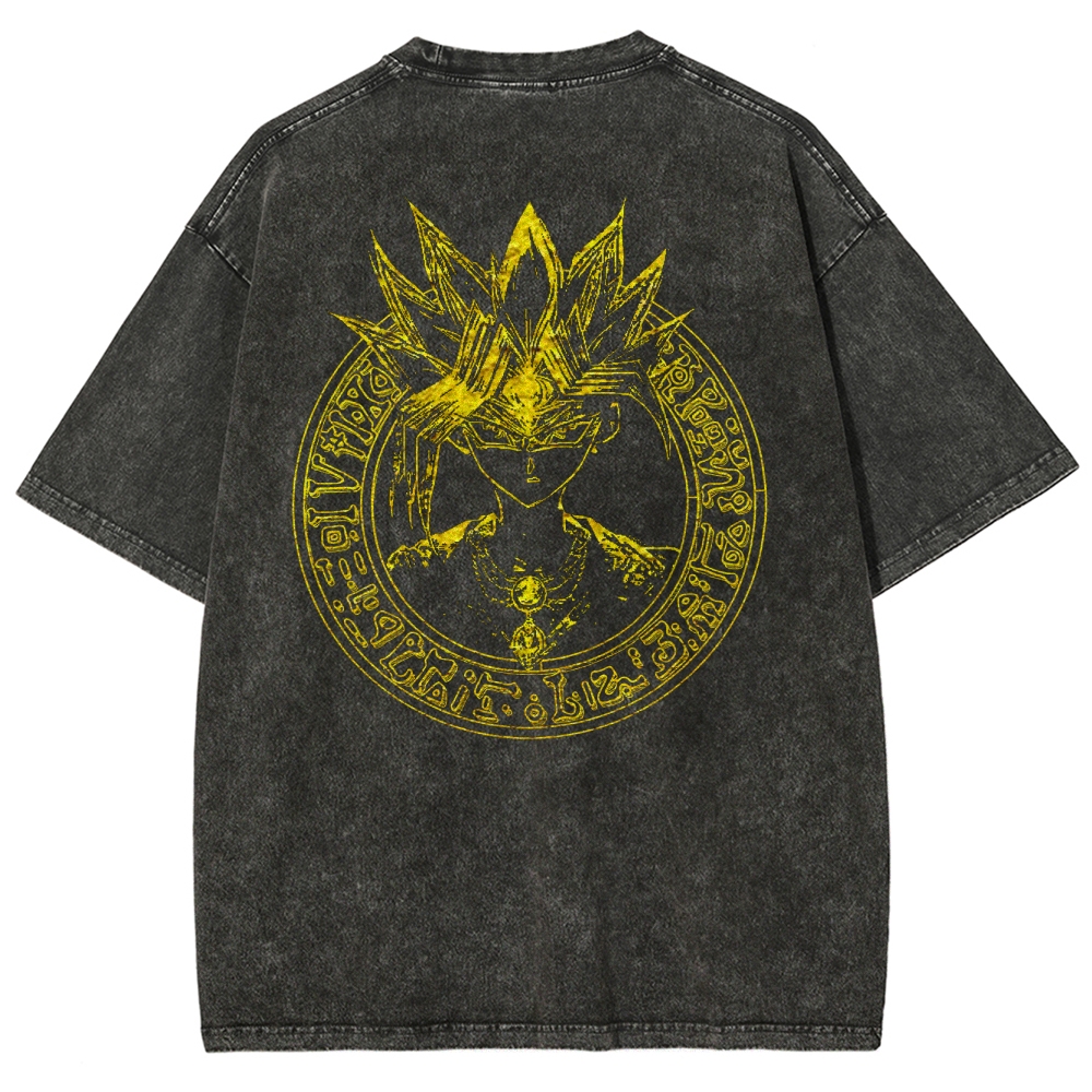Yu-Gi-Oh! Unisex Fit Washed T-Shirt 2501008903