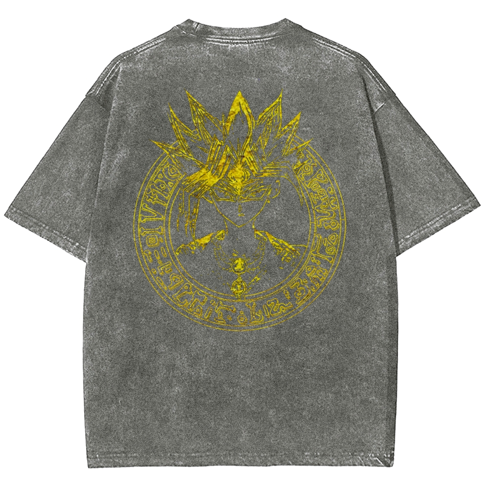 Yu-Gi-Oh! Unisex Fit Washed T-Shirt 2501008903