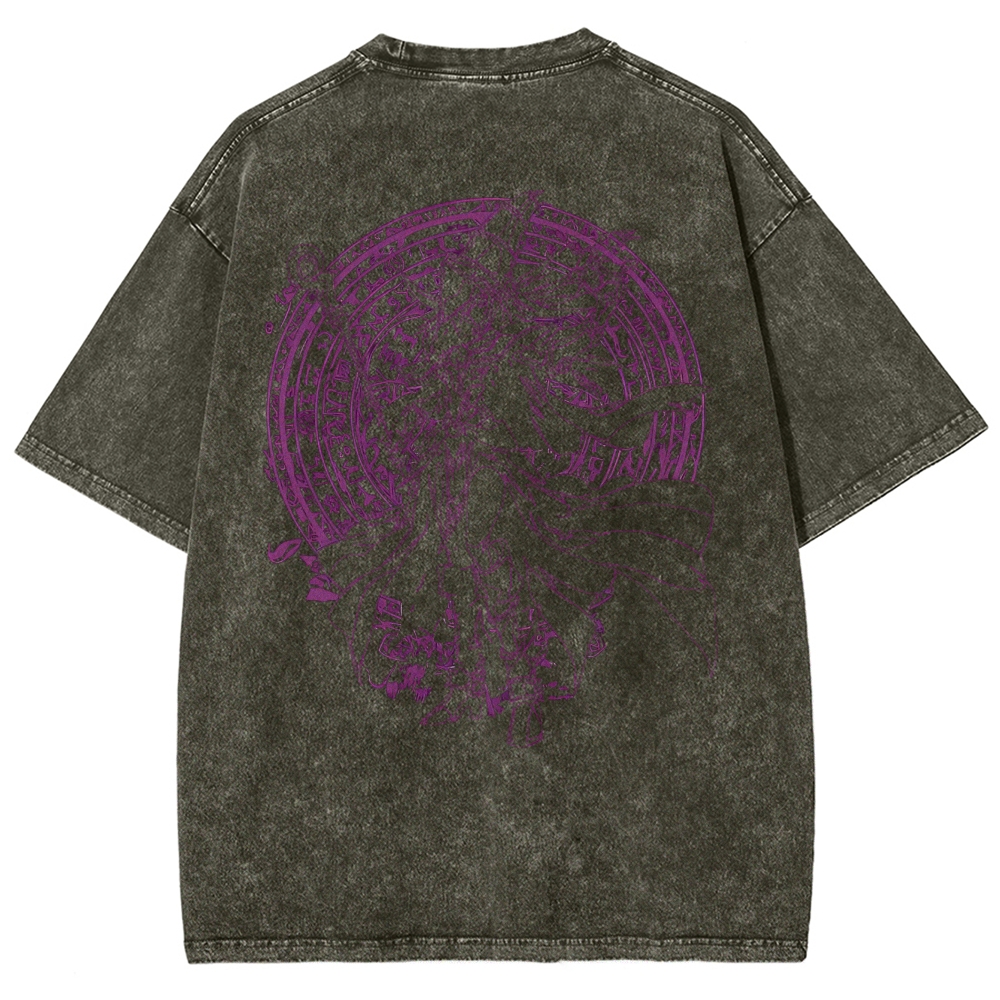 Yu-Gi-Oh! Unisex Fit Washed T-Shirt 2501008928