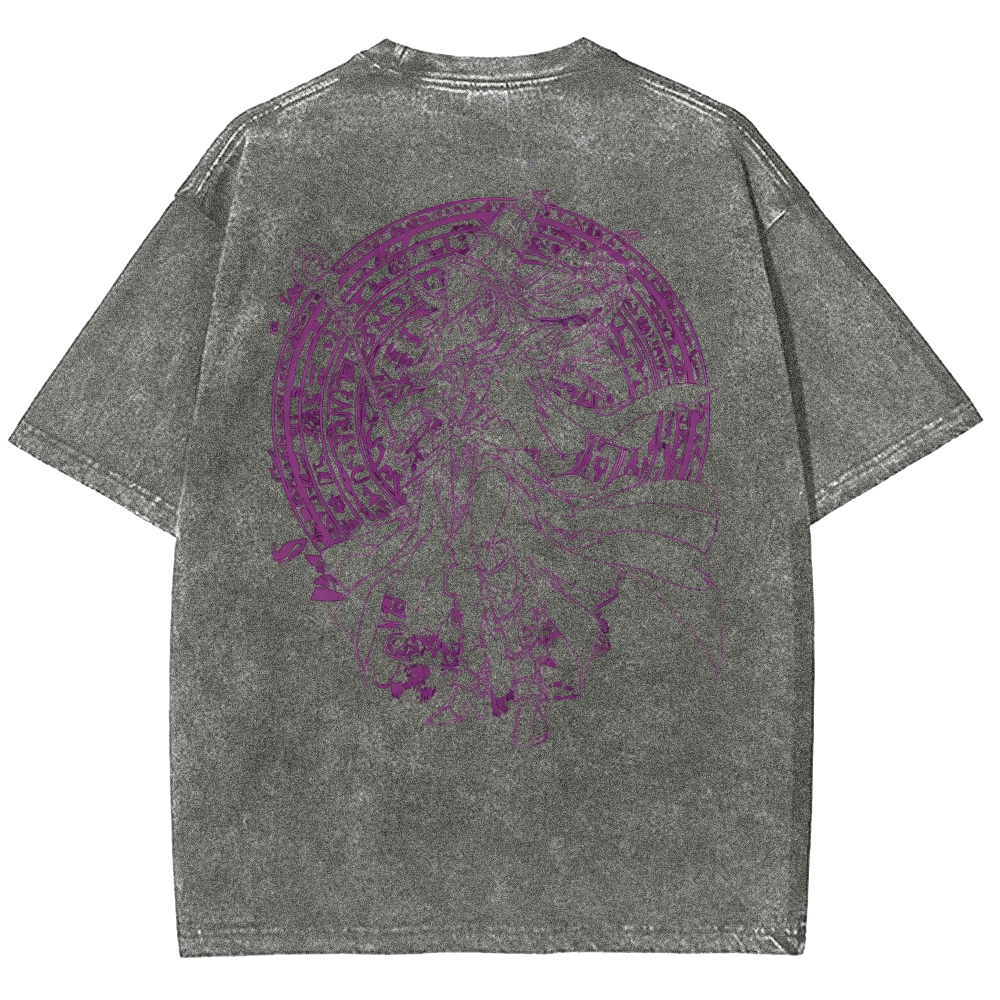 Yu-Gi-Oh! Unisex Fit Washed T-Shirt 2501008928