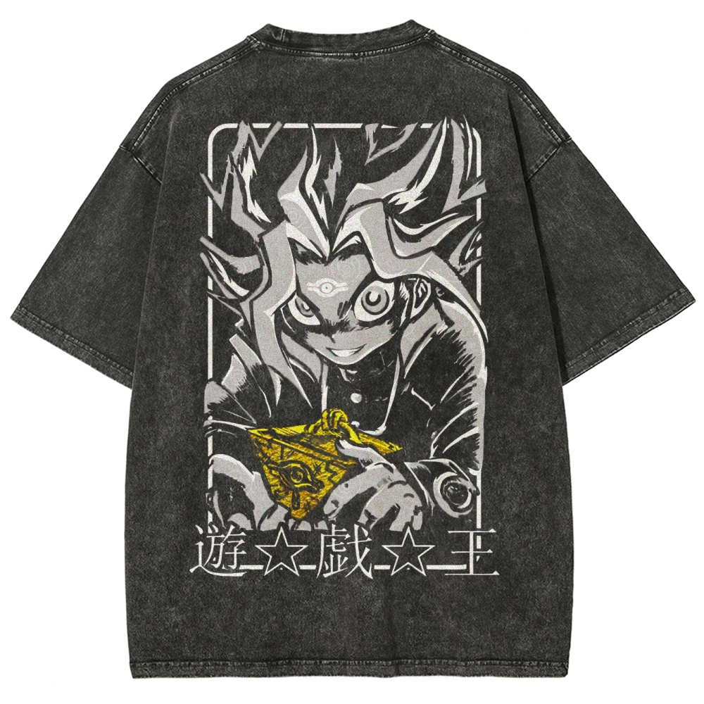 Yu-Gi-Oh! Unisex Fit Washed T-Shirt 2501008940