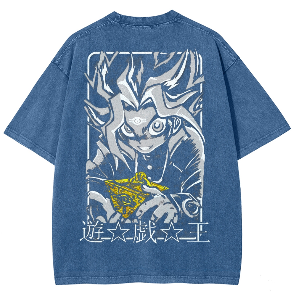 Yu-Gi-Oh! Unisex Fit Washed T-Shirt 2501008940