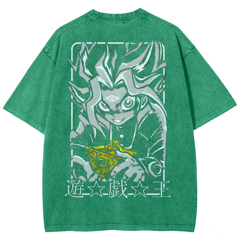 Yu-Gi-Oh! Unisex Fit Washed T-Shirt 2501008940
