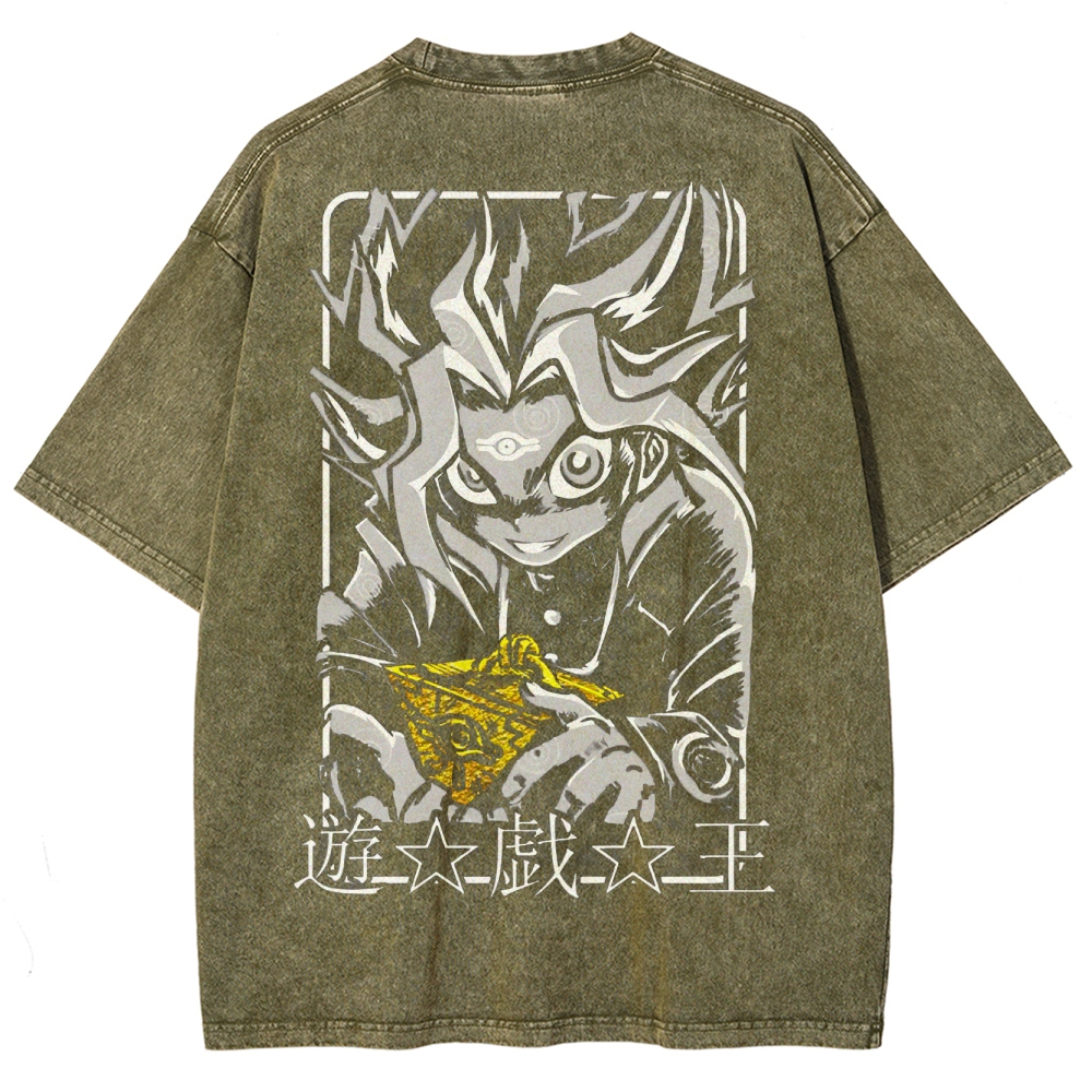 Yu-Gi-Oh! Unisex Fit Washed T-Shirt 2501008940