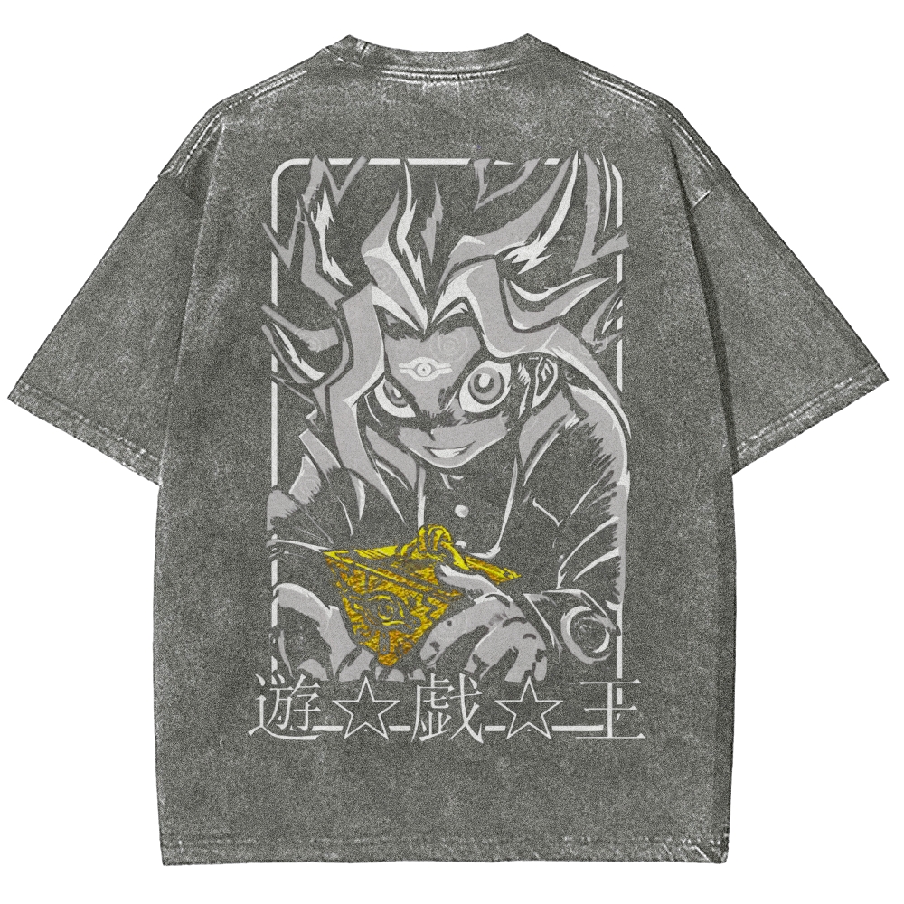Yu-Gi-Oh! Unisex Fit Washed T-Shirt 2501008940