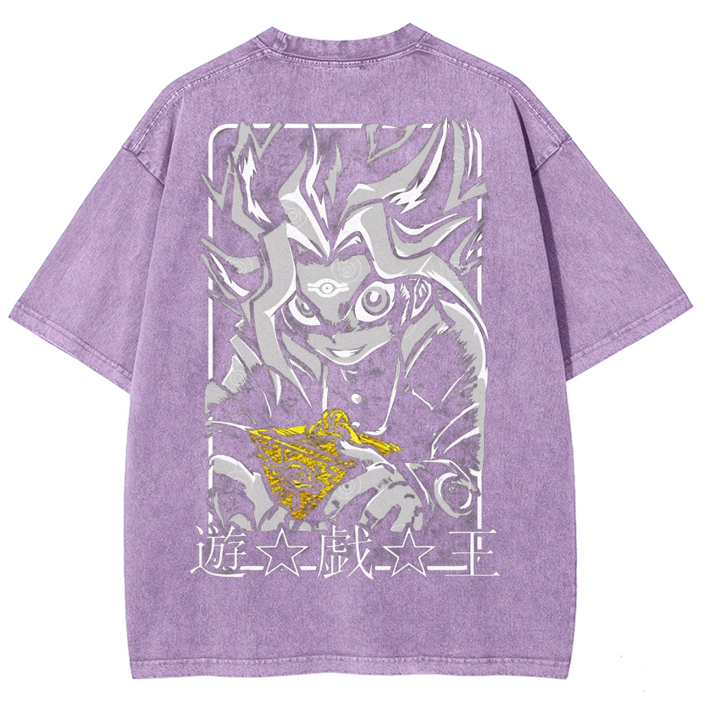 Yu-Gi-Oh! Unisex Fit Washed T-Shirt 2501008940