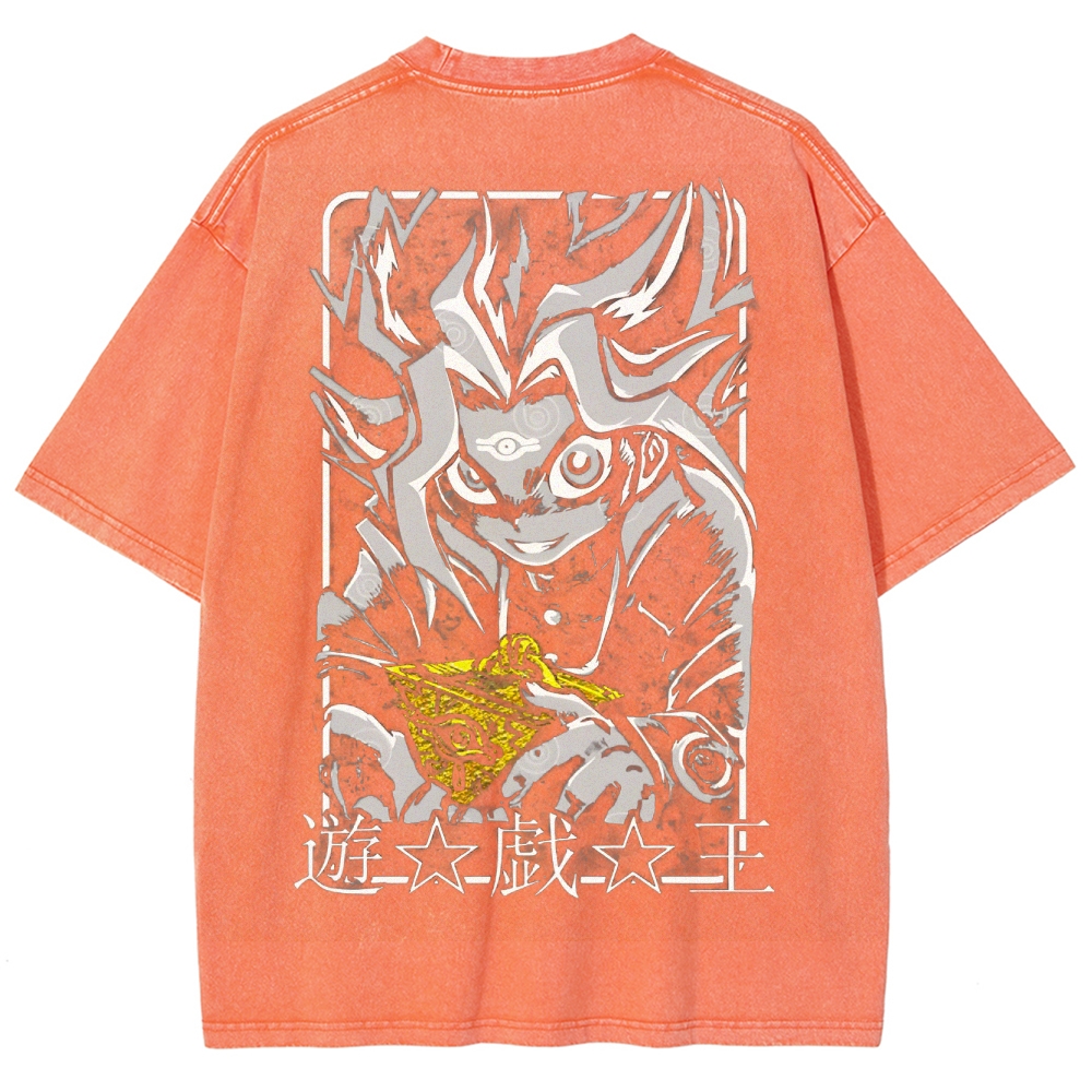 Yu-Gi-Oh! Unisex Fit Washed T-Shirt 2501008940