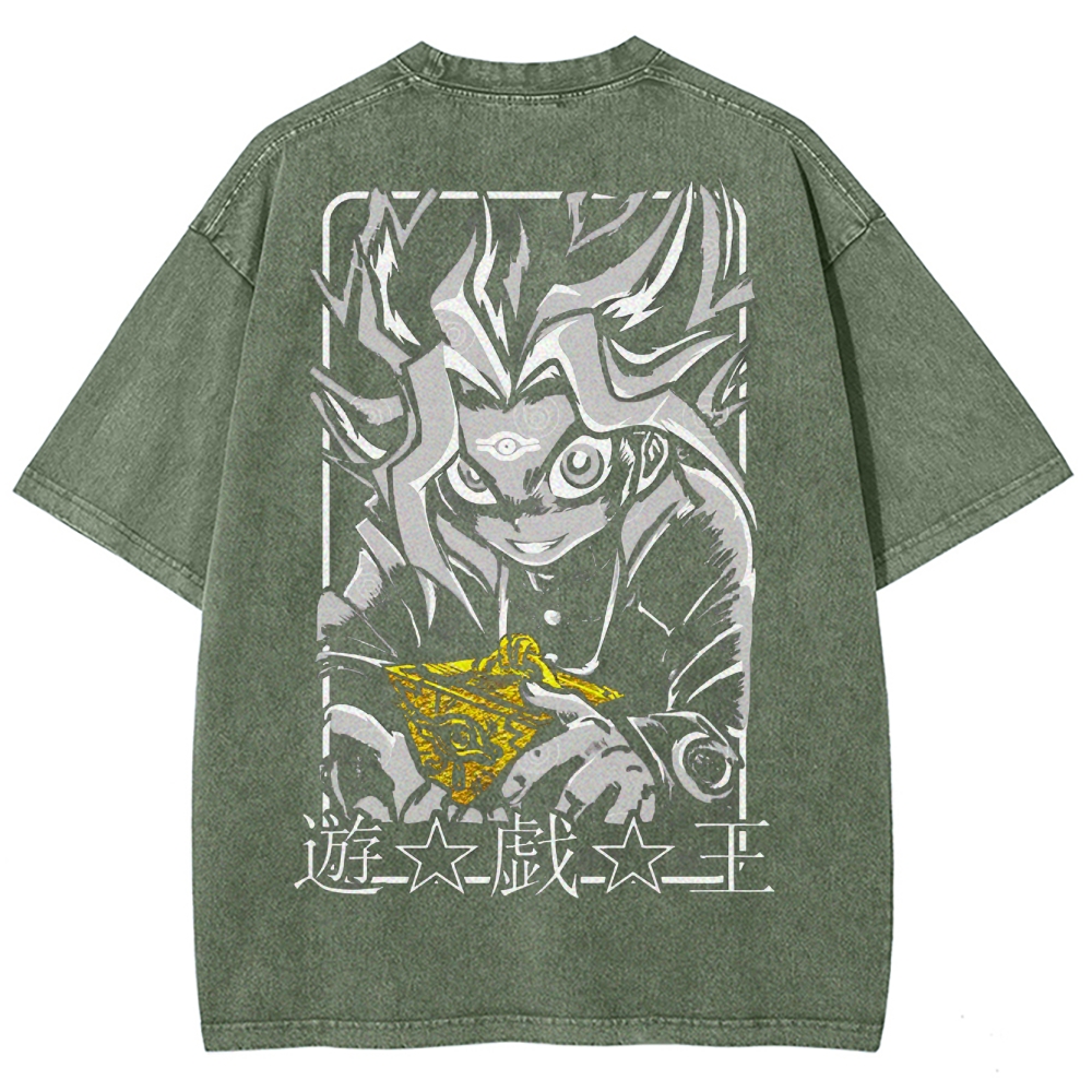 Yu-Gi-Oh! Unisex Fit Washed T-Shirt 2501008940