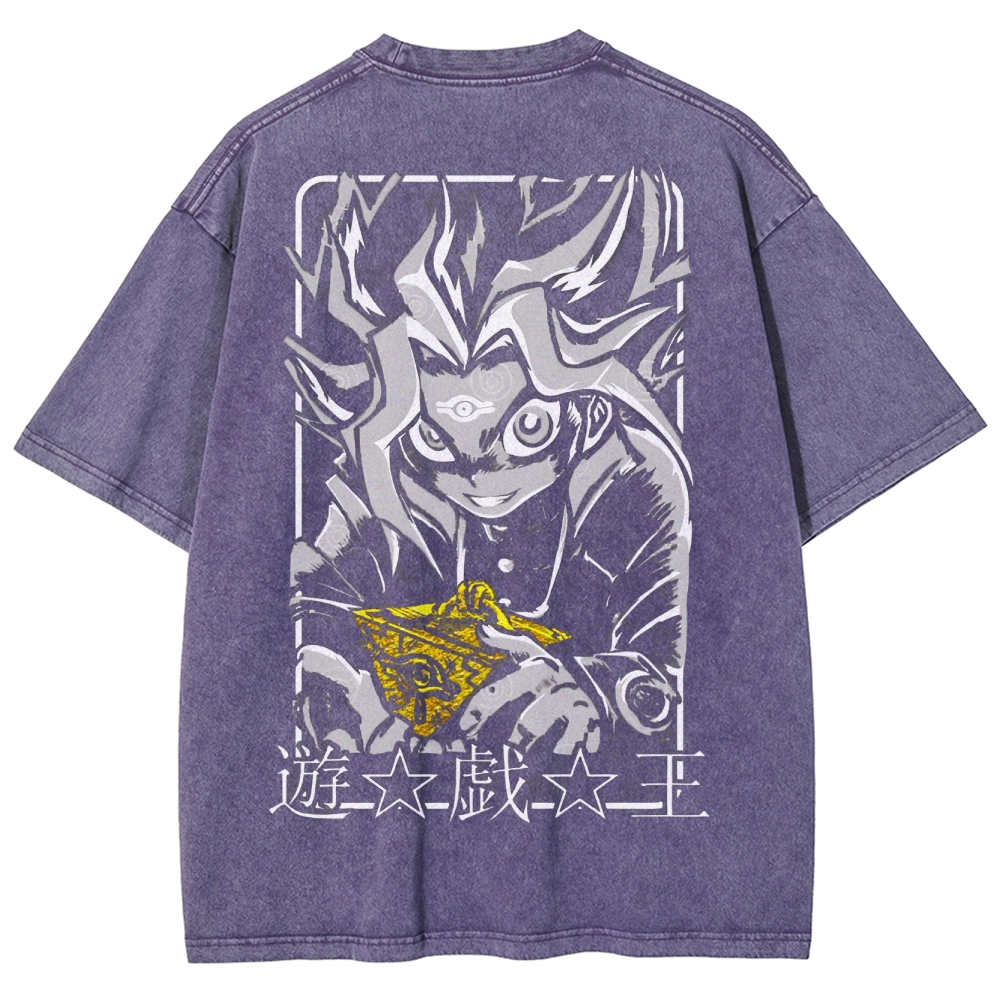 Yu-Gi-Oh! Unisex Fit Washed T-Shirt 2501008940