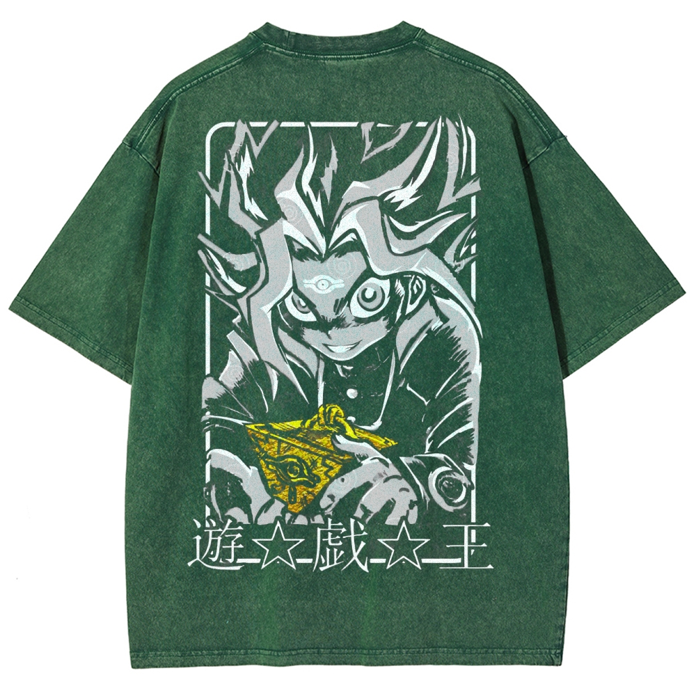 Yu-Gi-Oh! Unisex Fit Washed T-Shirt 2501008940