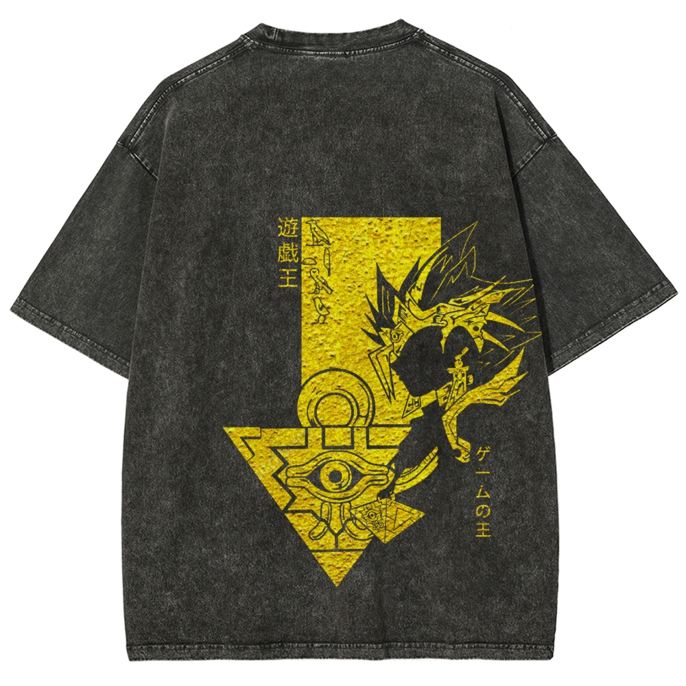 Yu-Gi-Oh! Unisex Fit Washed T-Shirt 2501008951