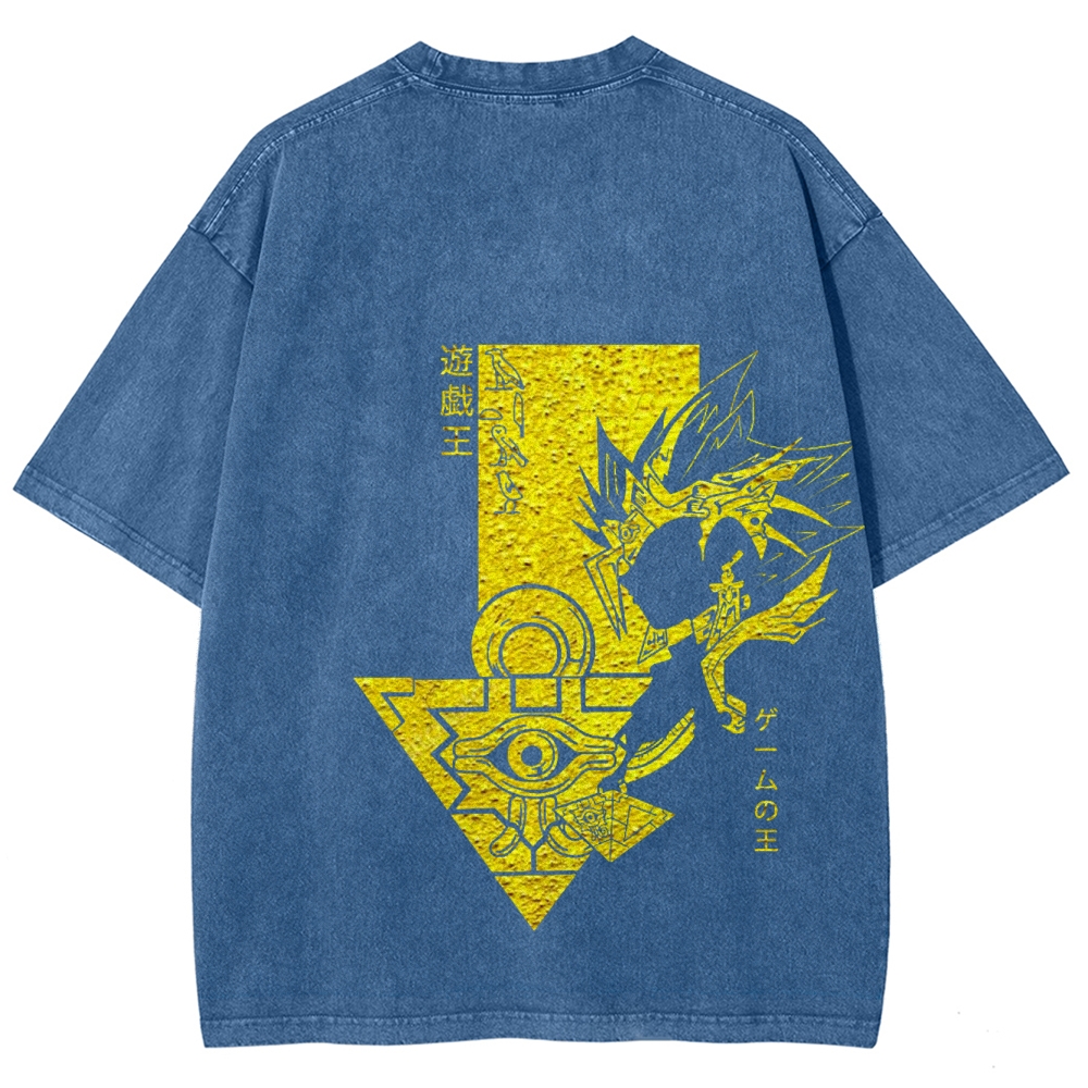 Yu-Gi-Oh! Unisex Fit Washed T-Shirt 2501008951