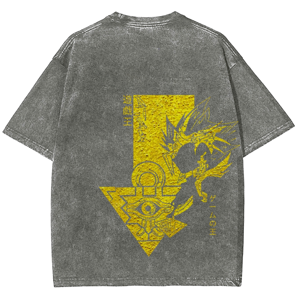 Yu-Gi-Oh! Unisex Fit Washed T-Shirt 2501008951