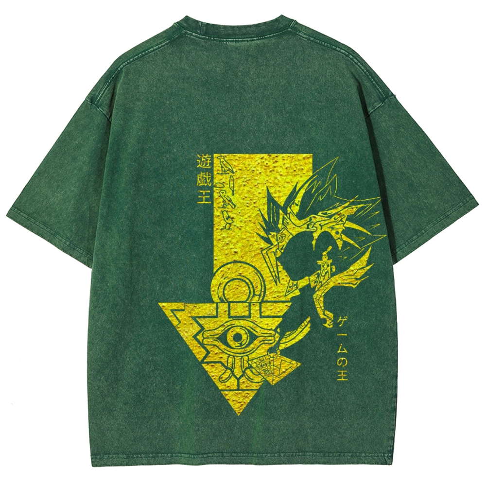 Yu-Gi-Oh! Unisex Fit Washed T-Shirt 2501008951