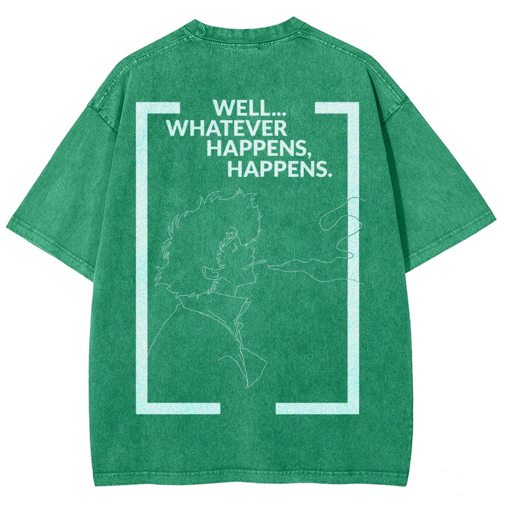 Cowboy Bebop Unisex Fit Washed T-Shirt 2501009109