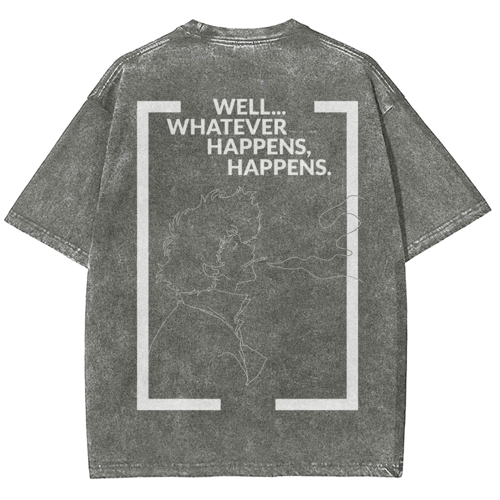Cowboy Bebop Unisex Fit Washed T-Shirt 2501009109
