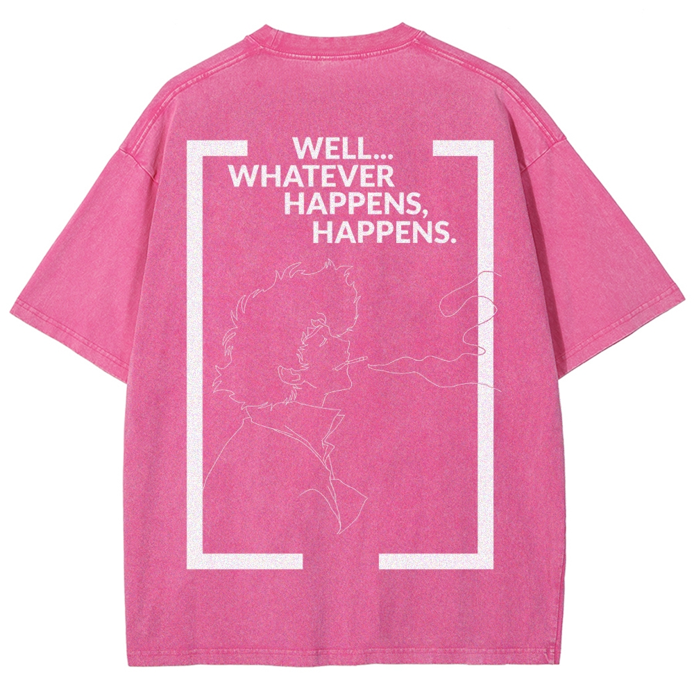 Cowboy Bebop Unisex Fit Washed T-Shirt 2501009109