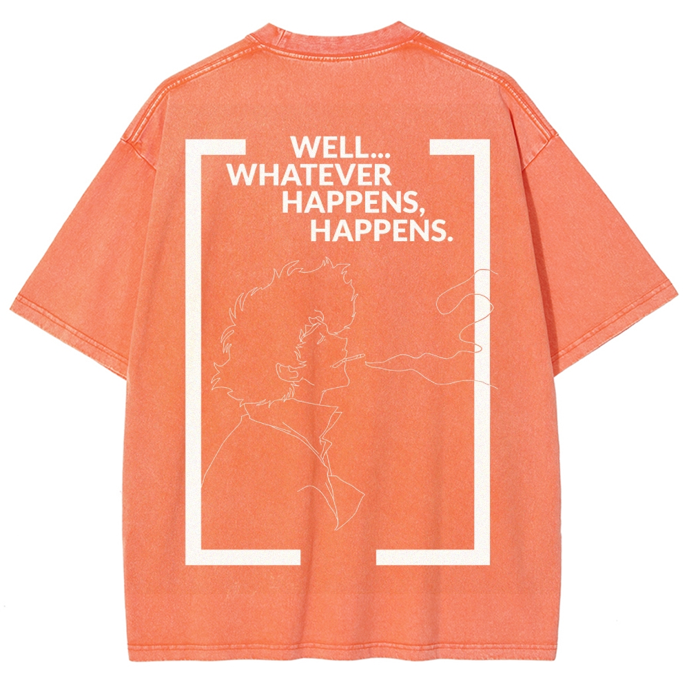 Cowboy Bebop Unisex Fit Washed T-Shirt 2501009109