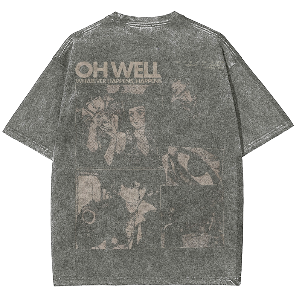 Cowboy Bebop Unisex Fit Washed T-Shirt 2501009111