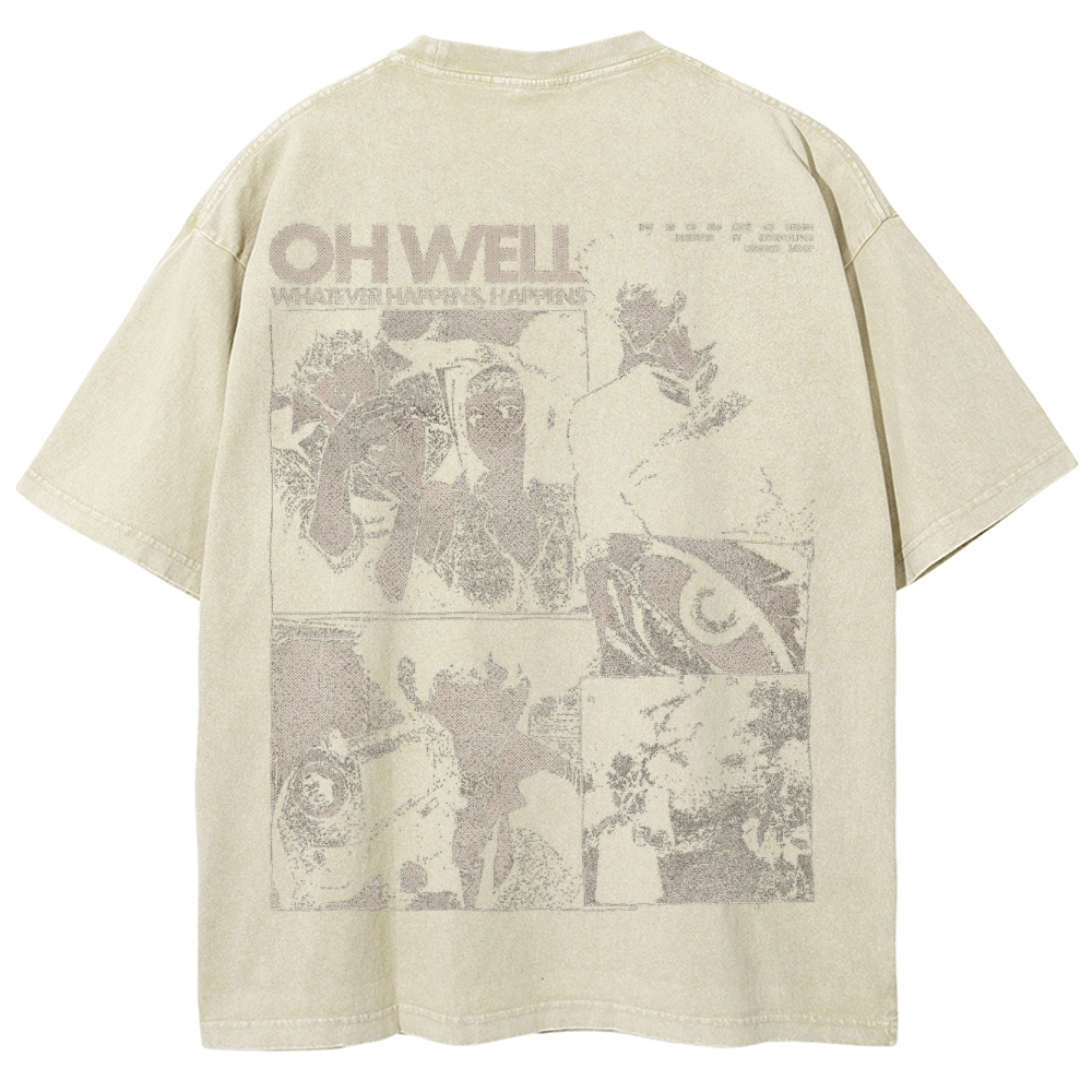 Cowboy Bebop Unisex Fit Washed T-Shirt 2501009111