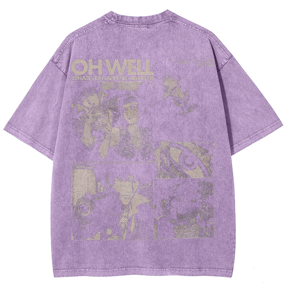 Cowboy Bebop Unisex Fit Washed T-Shirt 2501009111